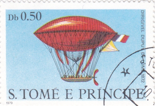 DIRIGIBLE DUPUY DE HOME 1872