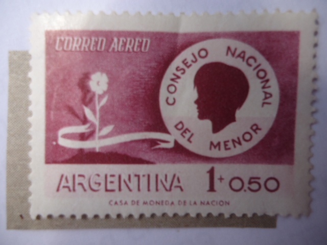 Consejo Nacional del Niño - Correo aéreo.