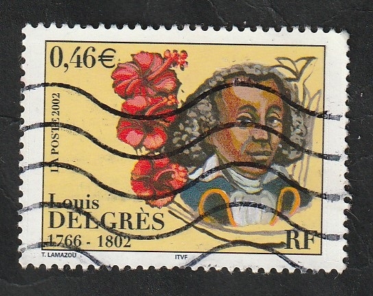 3491 - Bicentenario de la muerte de Louis Delgrés