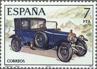 2412 - Automóviles antiguos españoles - Abadal 1914