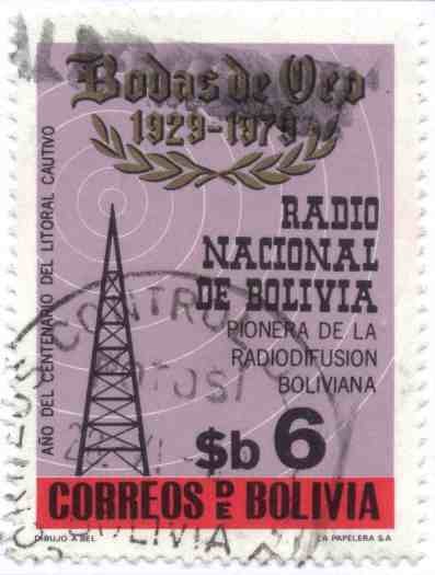 Conmemoracion del 50 aniversario de Radio Nacional de Bolivia