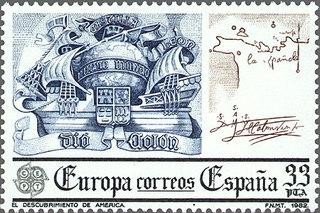 2658 - XXIII serie Europa - El descubrimiento de América