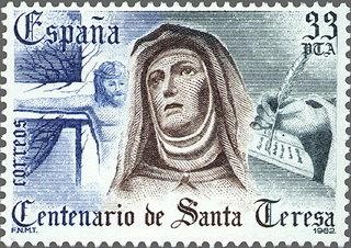 2674 - IV centenario de la muerte de Santa Teresa de Ávila