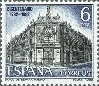 2677 - Paisajes y monumentos - Fachada del Banco de España Madrid