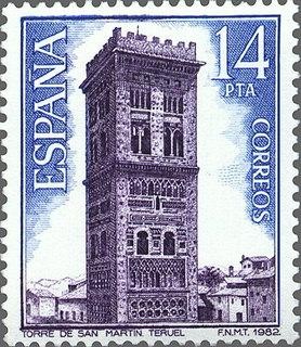2679 - Paisajes y monumentos - Torre mudéjar de San Martín (Teruel)