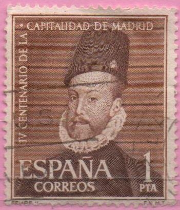 IV centenario d´l´capital d´Madrid (Felipe II)