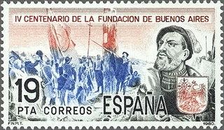 2584 - IV Centenario de la fundación de Buenos Aires