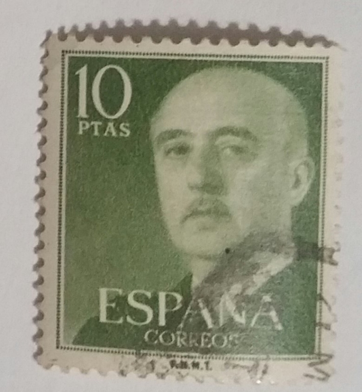 Franco 10 ptas