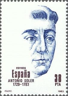 2706 - Centenarios - Antonio Soler (1729-1783)