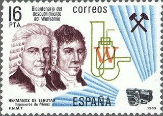 2715 - Grandes efemérides - Bicentenario del descubrimiento del wolframio