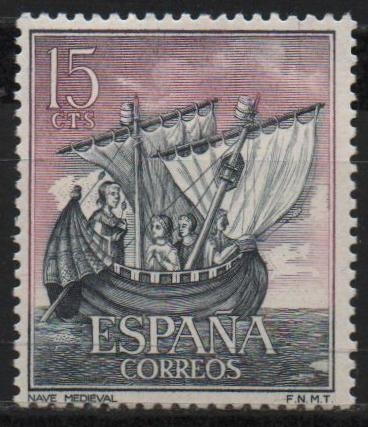 Homenaje a la marina Española (Nave medieval)