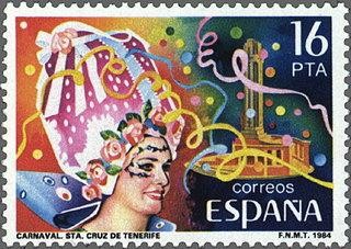 2744 - Grandes fiestas populares españolas - Carnavales de Santa Cruz de Tenerife