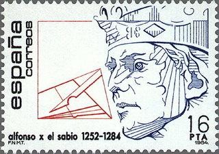 2759 - Centenarios - Alfonso X el Sabio (1252-1284)