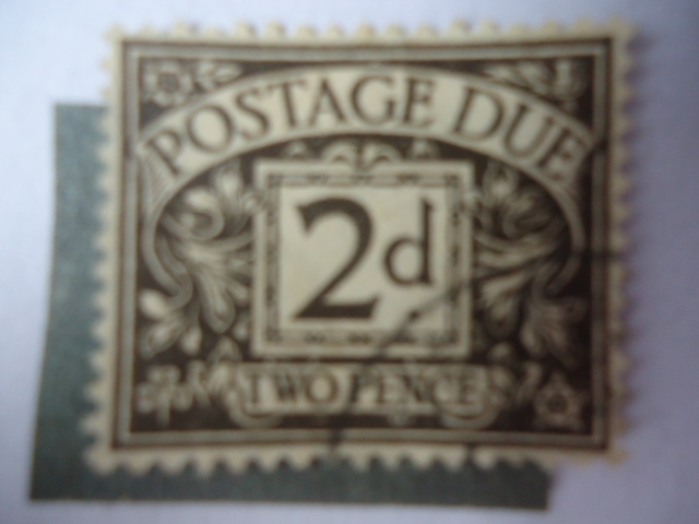 Postage Due - Two Pence - King George V