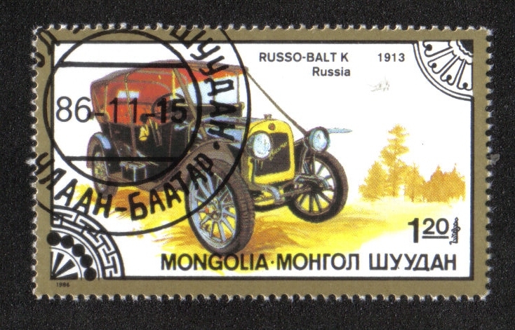 Automóviles Clasicos, 1913 RussoBaltik, Russia