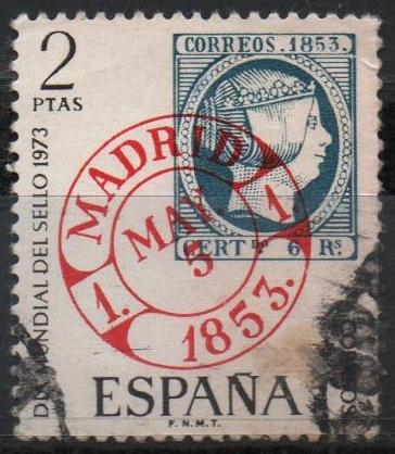 Dia mundial d´sello 1973 ( Fechador d´Madrid)