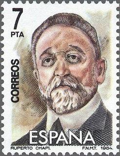 2764 - Maestros de la zarzuela - Ruperto Chapi (1851-1909)