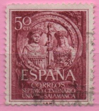 VII centenario d´l´de Salamanca ( Los Reyes Catolicos Fachada)