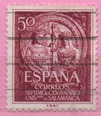 VII centenario d´l´de Salamanca ( Los Reyes Catolicos Fachada)