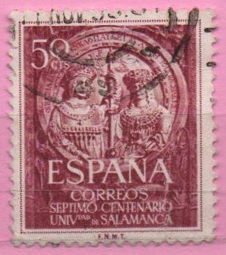 VII centenario d´l´de Salamanca ( Los Reyes Catolicos Fachada)