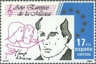 2804 - Año Europeo de la Música - Tomás Luis de Victoria