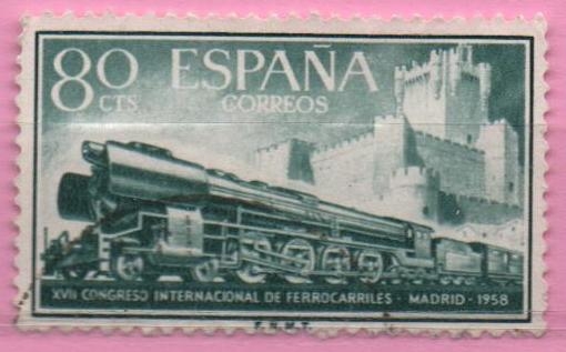 XVII Congreso internacional d´Ferrocarriles (Locomotora 242-F)