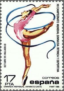 2811 - XII Campeonato Mundial de Gimnasia Rítmica - Ejercicio con cintas