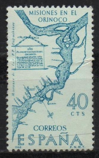 Plano de las misiones d´Orinoco