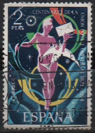 Centenario d´l´Union Postal Universal 