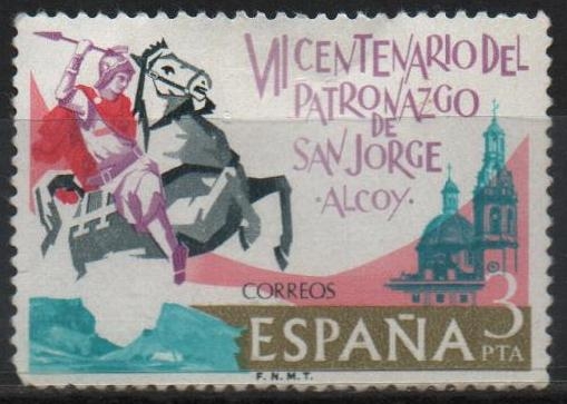 VII centenario d´l´aparicion d´San Jorge en Alcoy