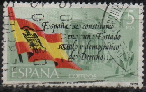 Proclamacion d´l´Contitucion Española