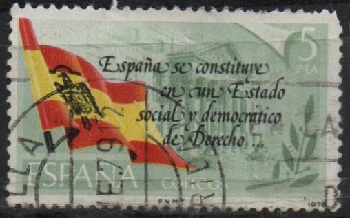 Proclamacion d´l´Contitucion Española