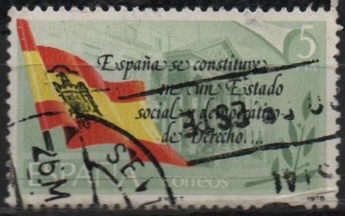 Proclamacion d´l´Contitucion Española