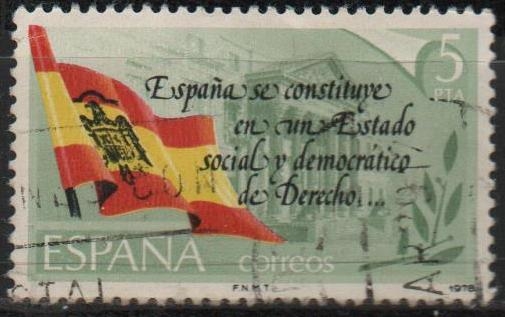 Proclamacion d´l´Contitucion Española