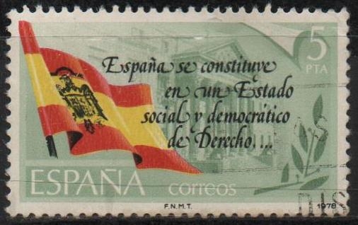 Proclamacion d´l´Contitucion Española