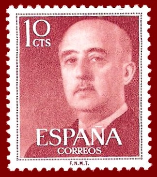 Edifil 1143 Serie básica Franco 0,10 NUEVO