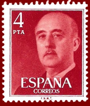 Edifil 2225 Serie básica Franco 4 NUEVO