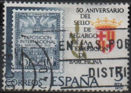 50º aniversario dl sello d´recargo d´l´Exposicion d´Barcelona