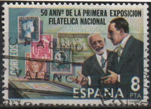 50 aniversario d´l´Primera Exposicion Filatelica Nacional 