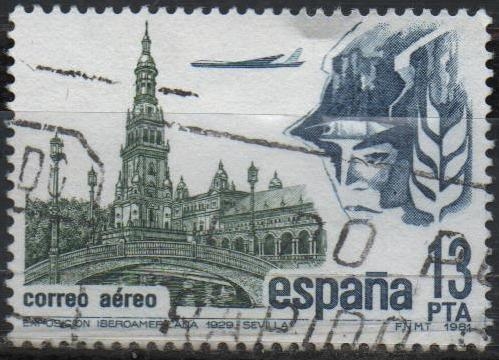 Correo Aereo, Plaza d´España Sevilla