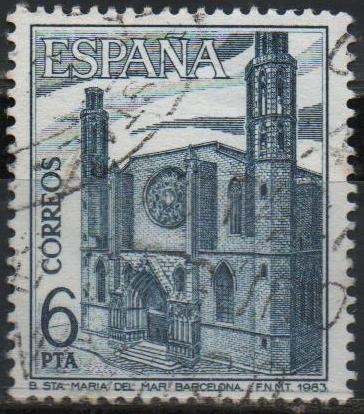 Basilica d´santa maria dl´Mar Barcelona