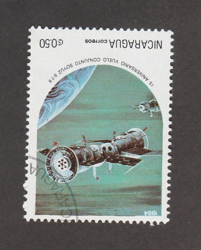 15 Ani. vuelo conjunto Soyuz