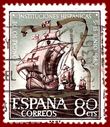 Edifil 1514 Congreso de instituciones hispánicas 0,80