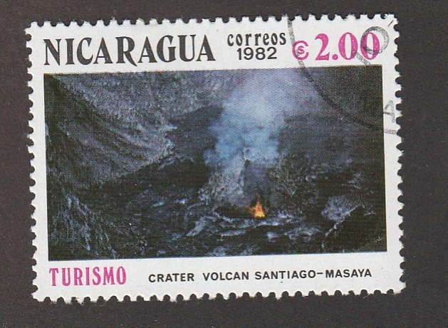 Cráter volcán Santiago-Masaya