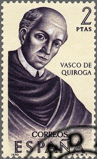 1998 - Forjadores de América - Méjico - Vasco de Quiroga (1470-1555)