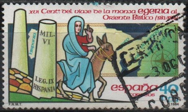 XVI Centenario dl´Viaje d´l´monja Egeria al Oriente Biblico