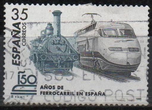 150º años d´ferrocarril en Españaq  