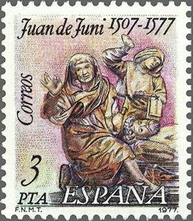 2460 - Centenarios - Juan de Juni (1507-1577) y Santo Entierro