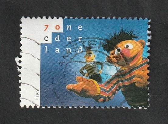 1552 - Programa de TV, Barrio Sésamo, Bert y Ernie