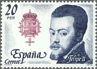 2553 - Reyes de España - Casa de Austria - Felipe II (1527-1598)